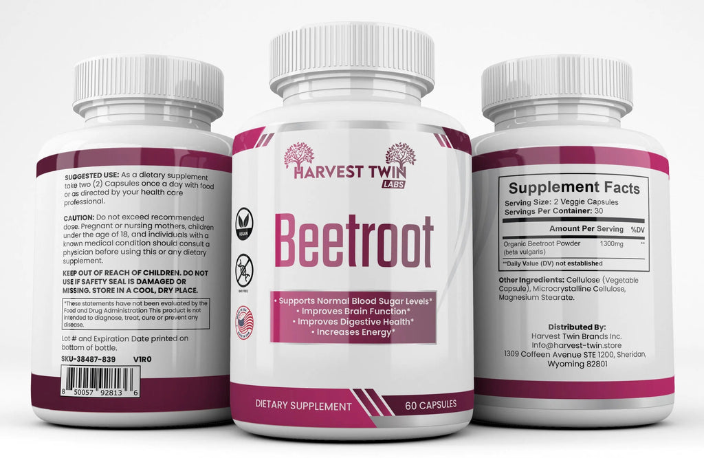 Beetroot Supplement | Harvest Twin Labs